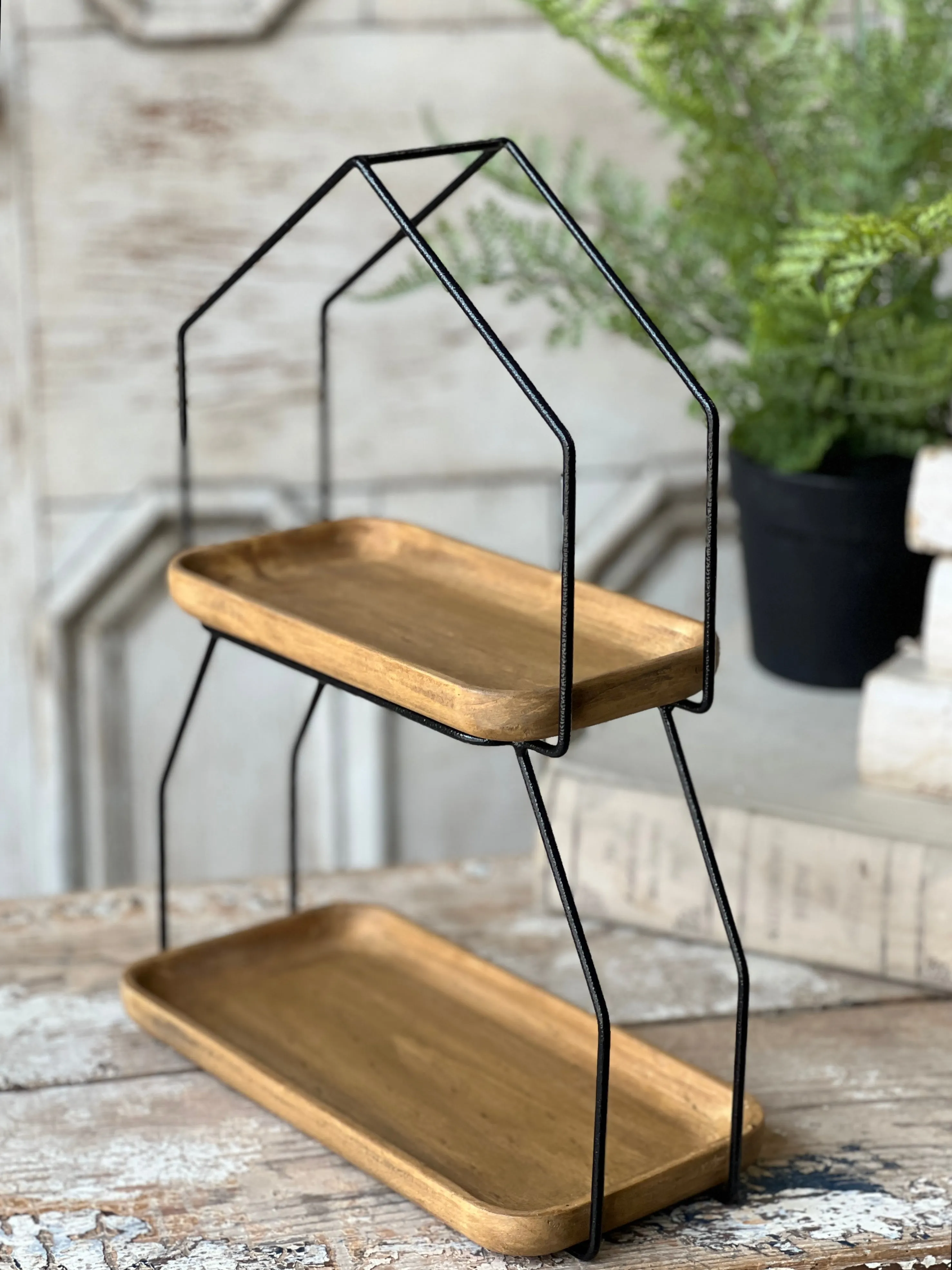 Sullivan Tiered Holder | 16.5" | NOT CURRENTLY IN STOCK-New For Spring 2025!