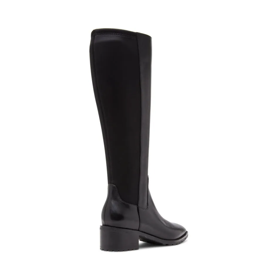 The Tall Riding Boot in Black