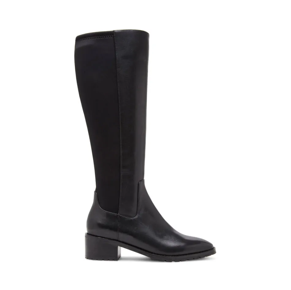 The Tall Riding Boot in Black