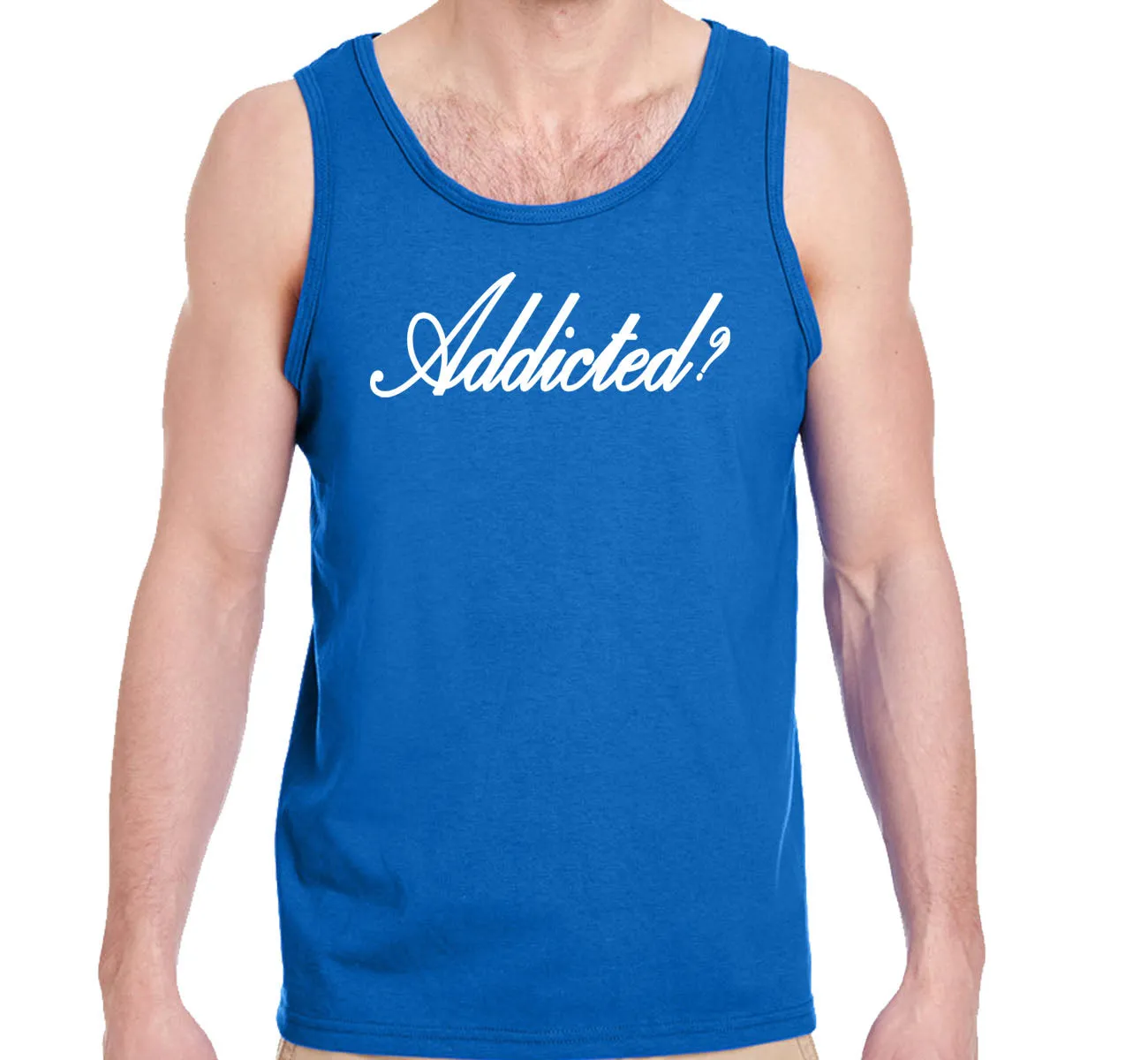 utt- Addicted? Unisex Tank Tops