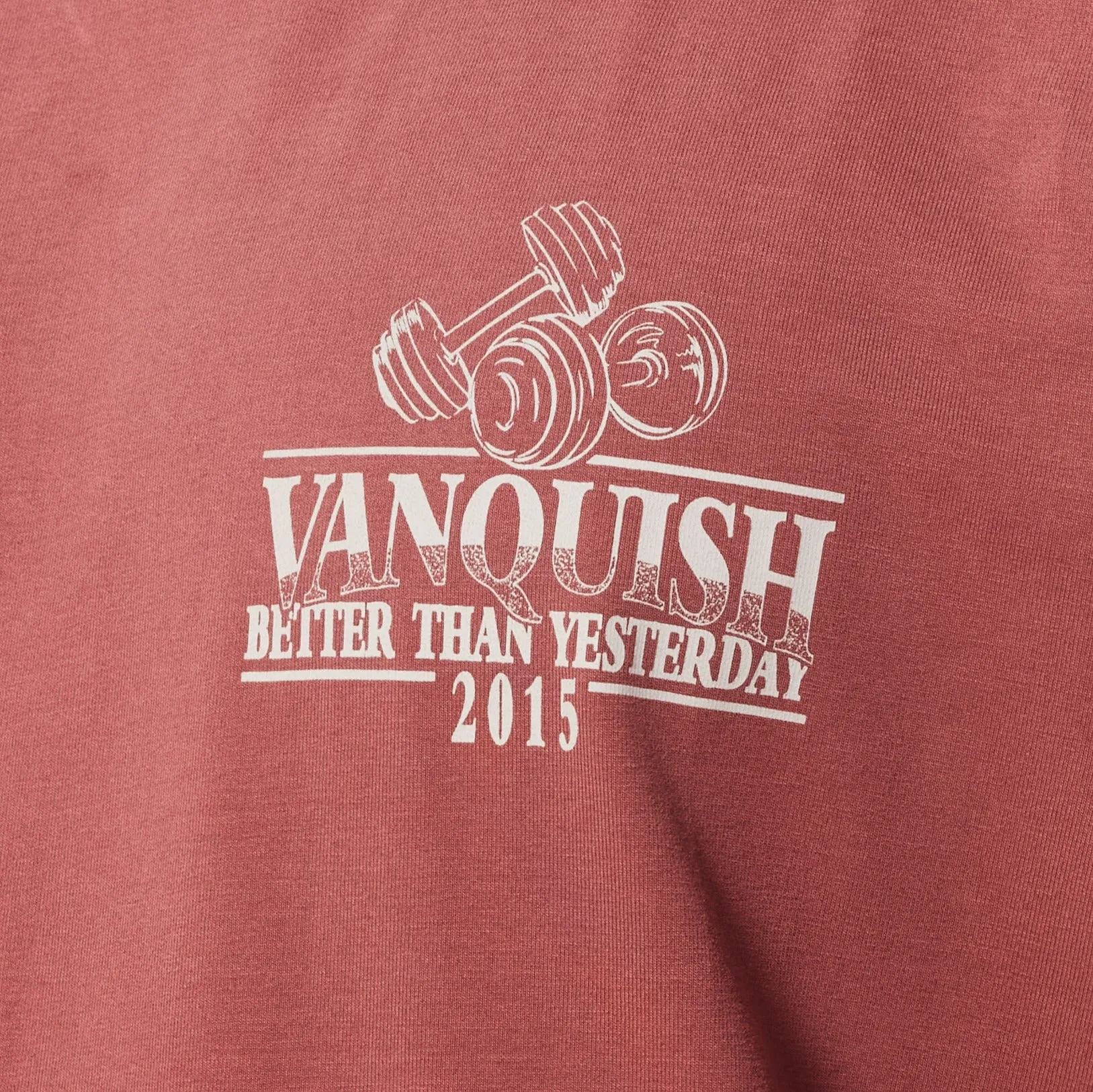 Vanquish TSP Chalk Red Western Oversized T Shirt